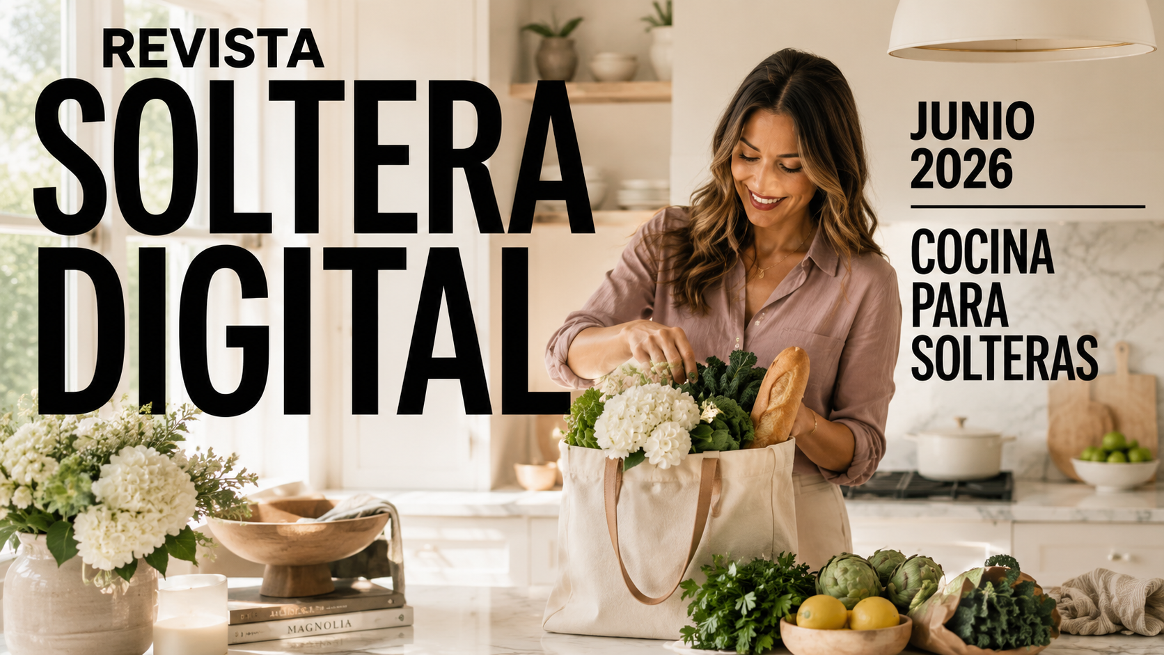 Edición Cocina para Solteras: Revista Soltera Digital | Junio 2026