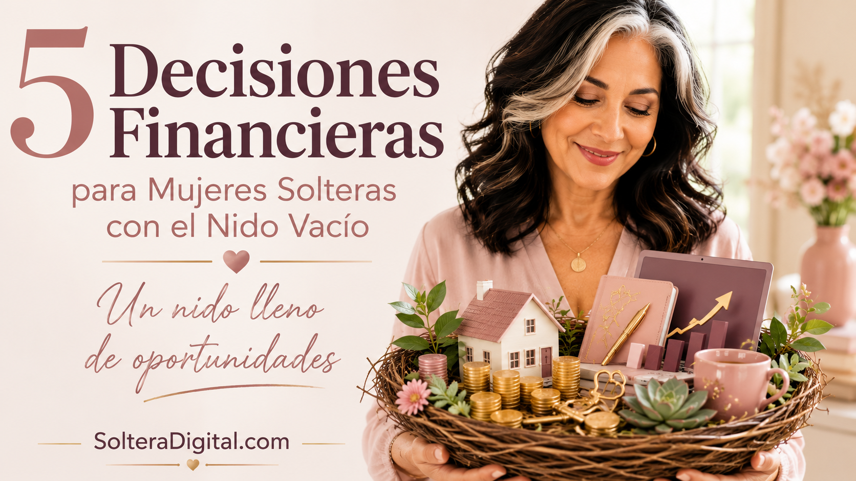 5 Decisiones Financieras para Mujeres Solteras con el Nido Vacío: Un nido lleno de oportunidades